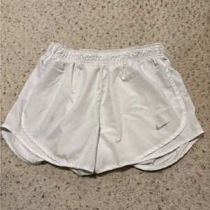 Nike Women's Light Gray Athletic Shorts